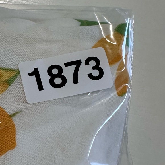 Jane and Delancey Lemon Print Button Down Rayon lightweight long sleeve M #1873 - Picture 5 of 6